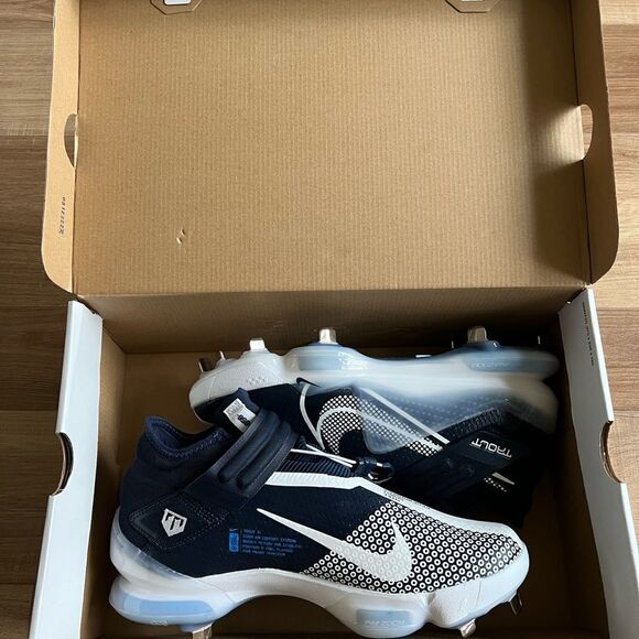 Nike Force Zoom Trout 7 'College Navy' size 9 - Picture 4 of 5